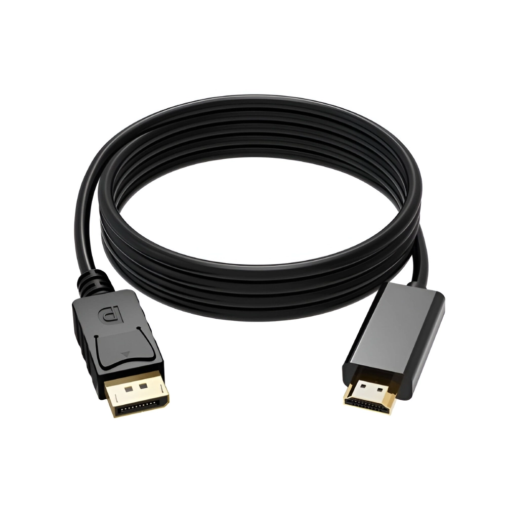 Ranz Display Port To HDMI Cable 1.8m 4k (Male To Male) (DP to HDMI)